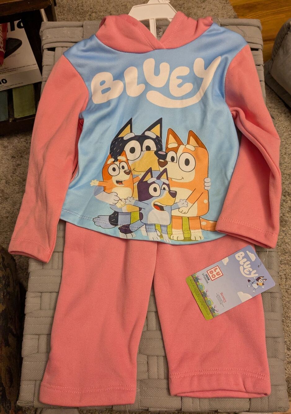 Bluey Two Piece Set Toddler 24 Months NWT